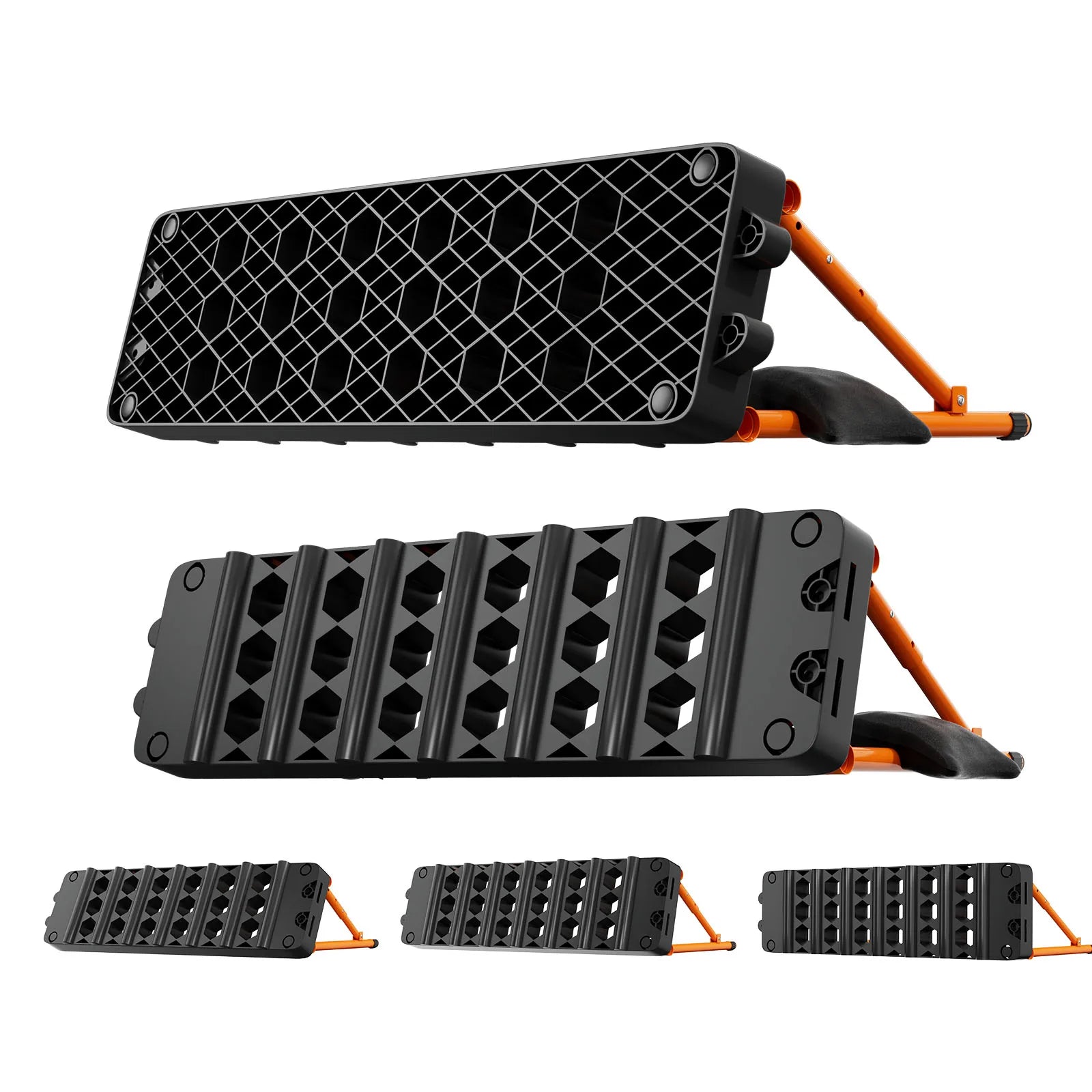 Soccer Rebounder Board 37.4in Dual Surface Trainer with Angles