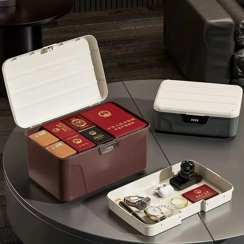 ABS-Aufbewahrungsbox mit vierstelligem Zahlenschloss