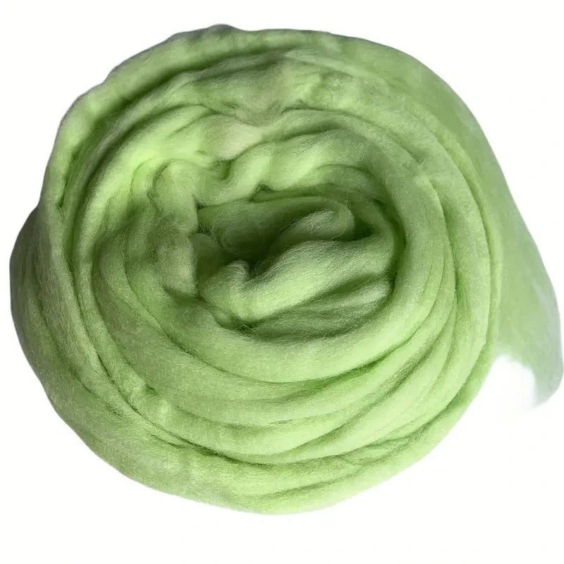 Wool Roving for Felting and Spinning, 100 g