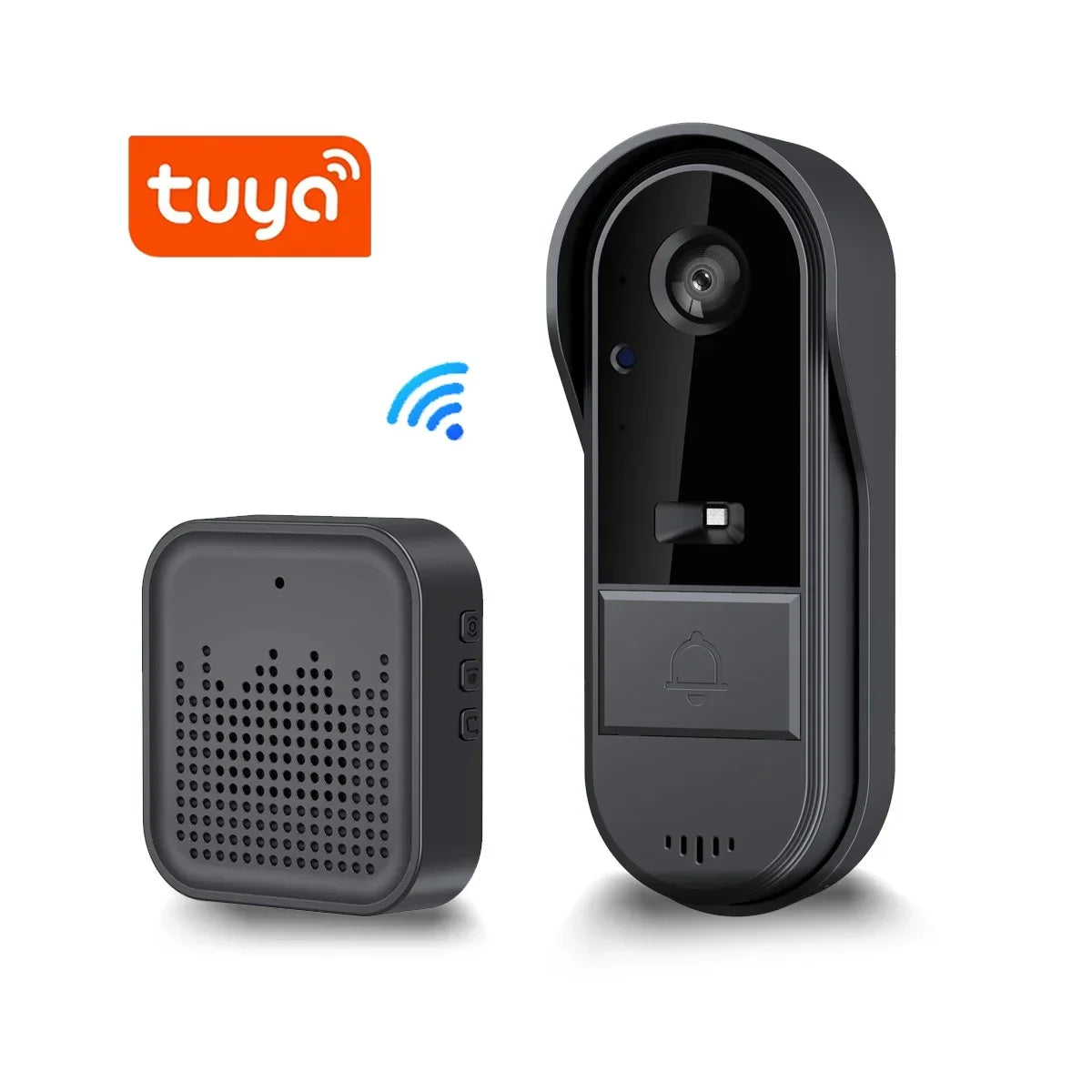 Wi-Fi Video Doorbell with Two-Way Audio