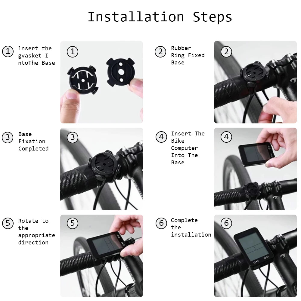 BKV-3101 GPS Bicycle Computer with 2.4-Inch Display