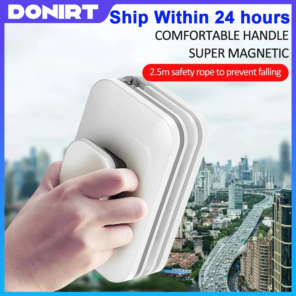 Magnetic Double-Sided Window Cleaner for Glass