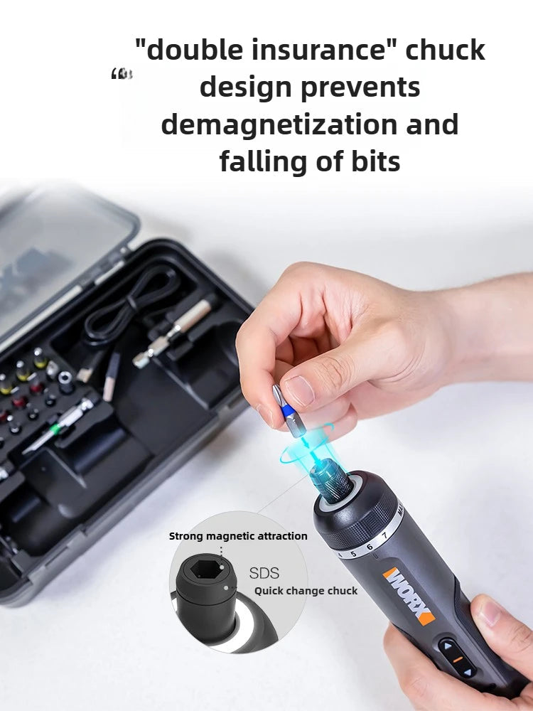 WORX 4V Electric Screwdrivers Set Automatic All-in-one Wireless Precision Screwdriver Household Hand Power Tools WX240 WX242