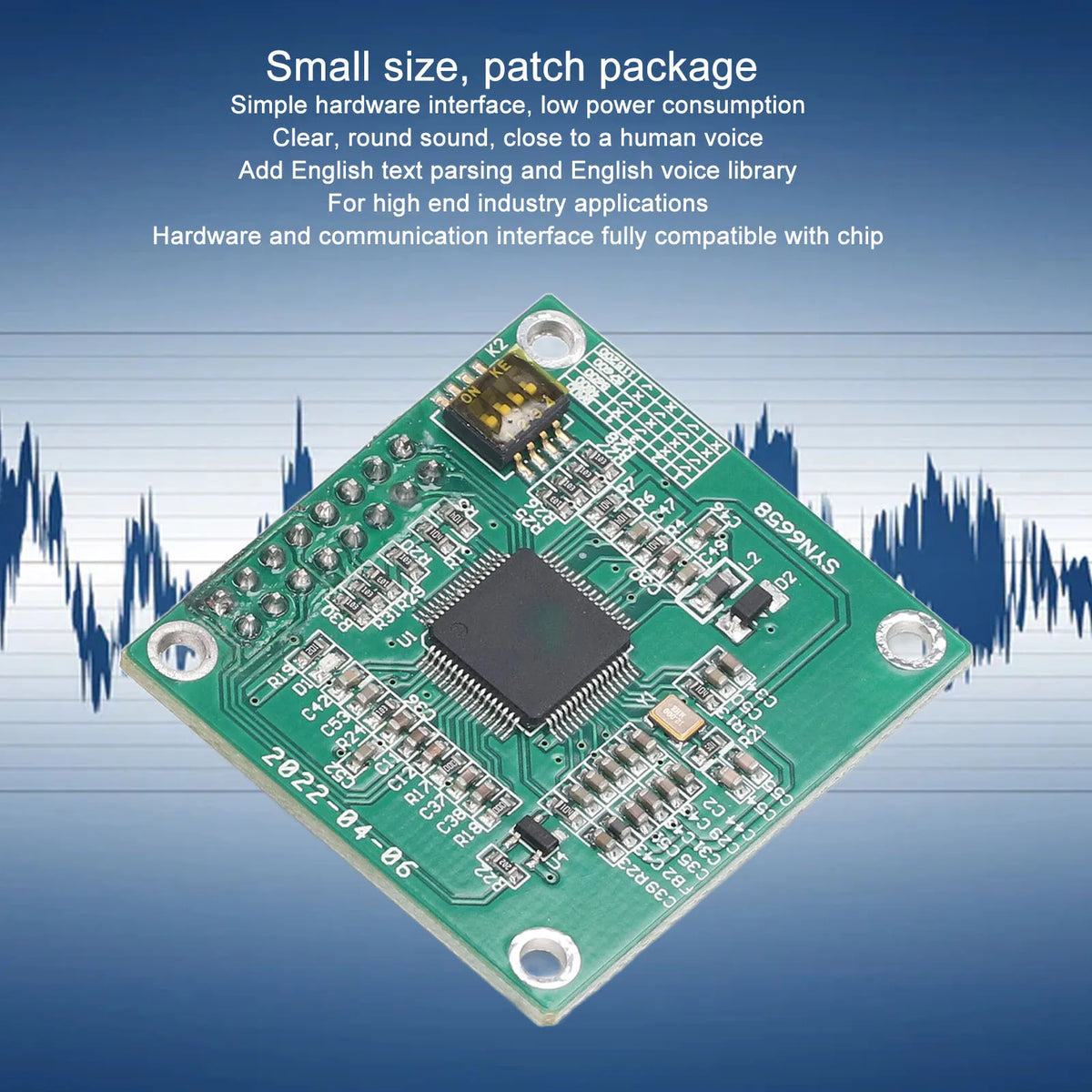 Module de synthèse vocale en chinois et en anglais SYN6988