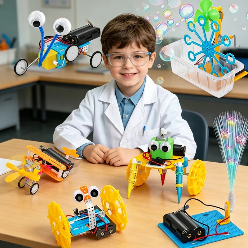 Six-Project DIY Science and Robotics Kit