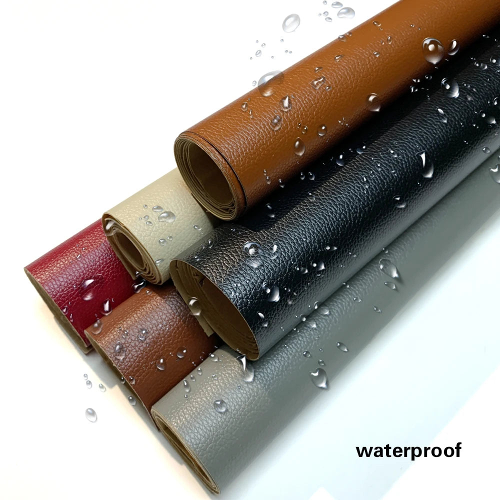 PU Leather Self Adhesive Sofa Leather Repair DIY Bed Soft Patch Sticker Repair Subsidy Renew Decal Car Motorcycle Seat Repair