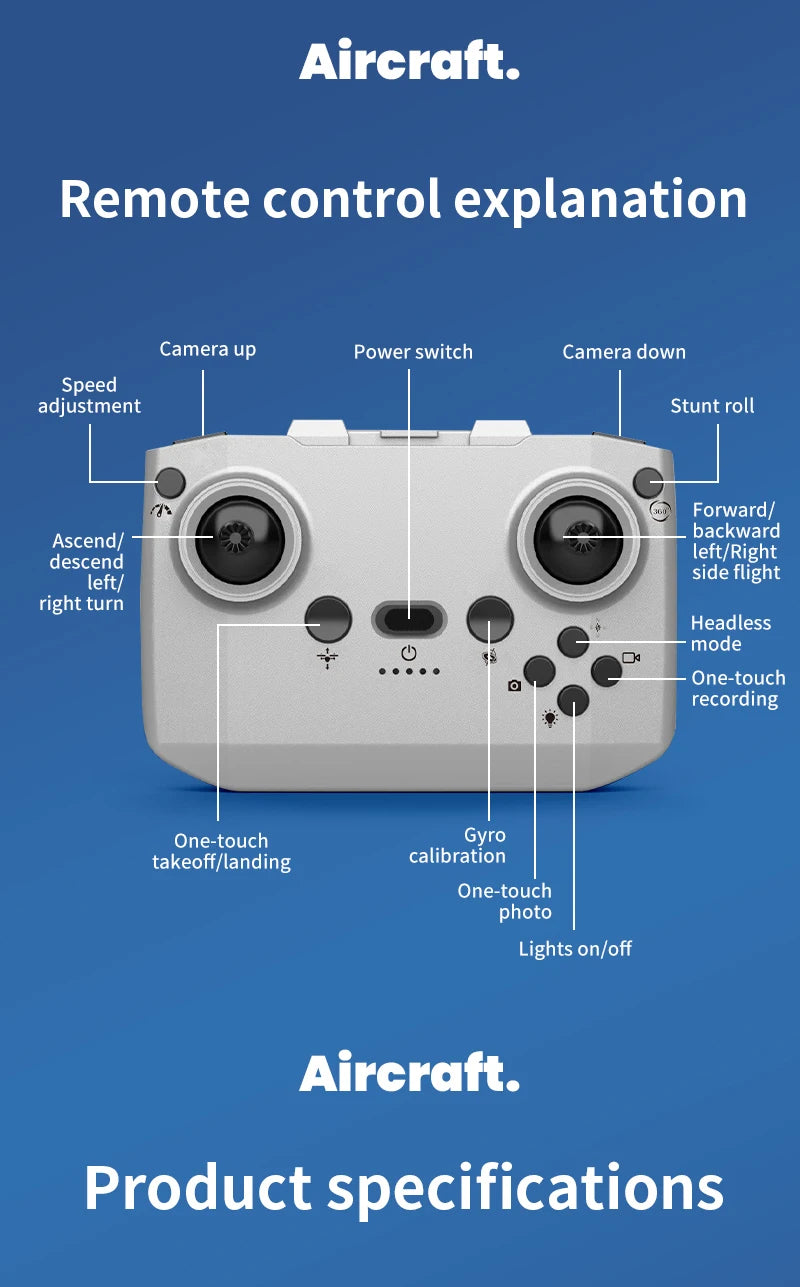 WiFi FPV ve 4K Kameralı H135 Mini Drone