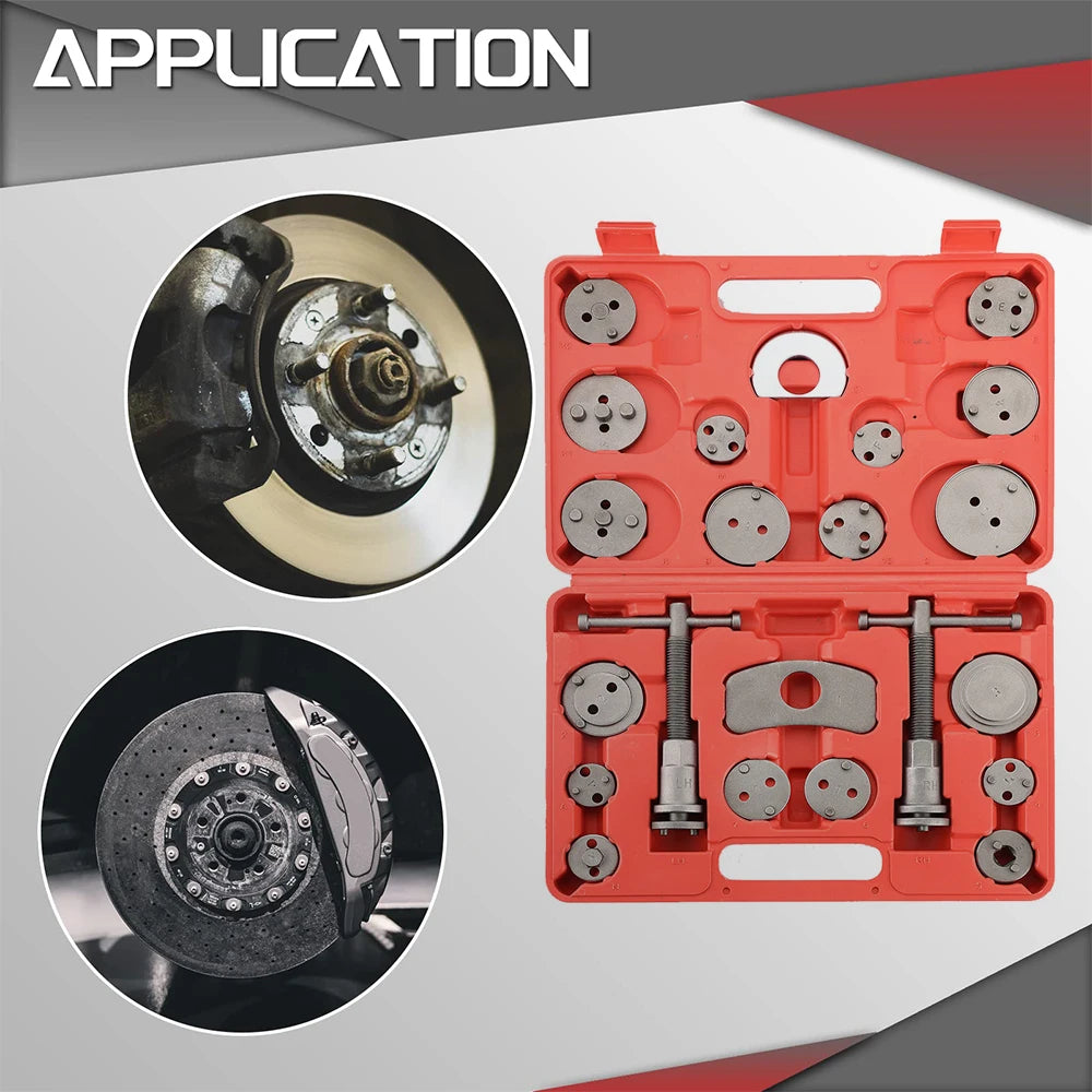 Hikity 22‑Piece Brake Caliper Tool Set