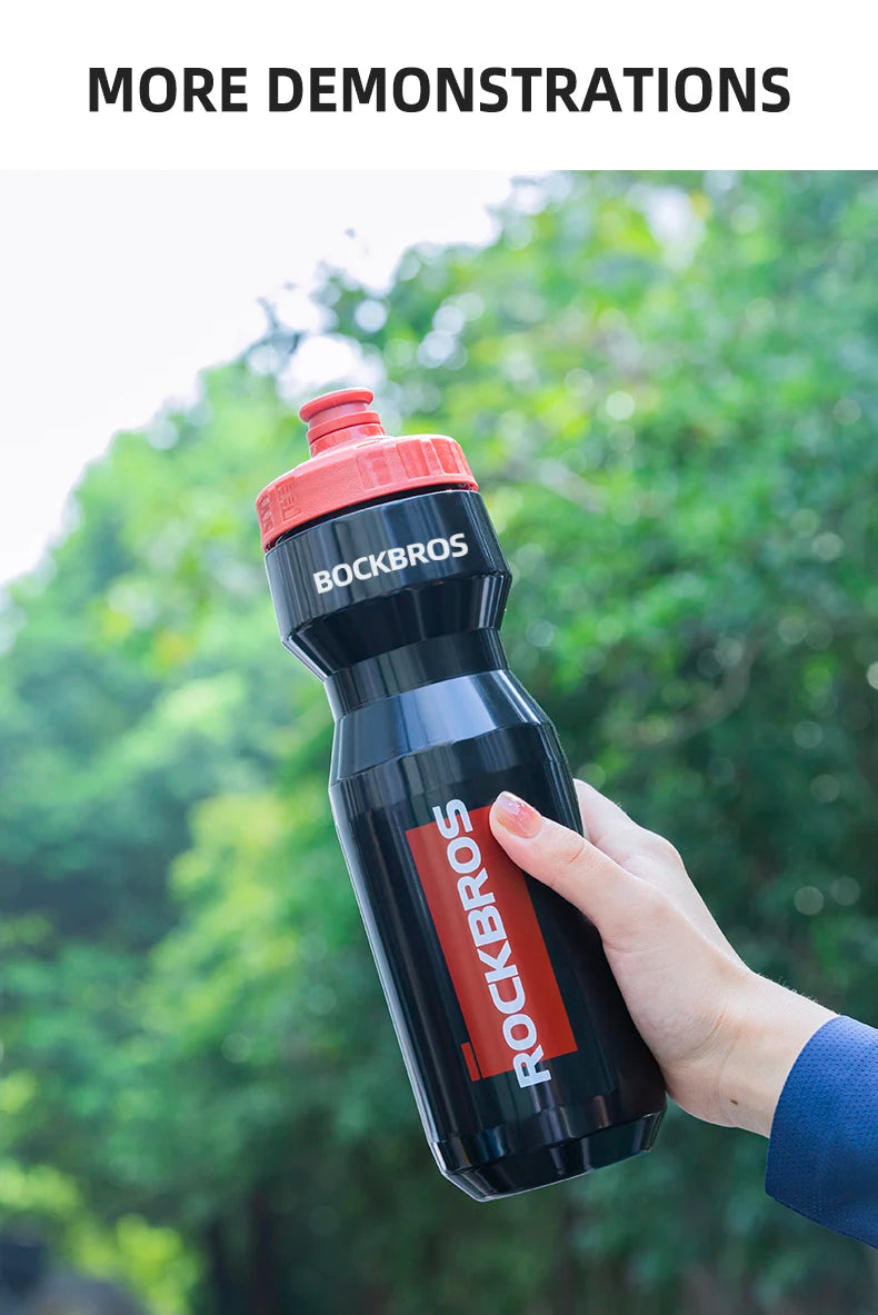 750 ml dviračio gertuvė, nepraleidžianti skysčių, sportinė gertuvė dviračiams