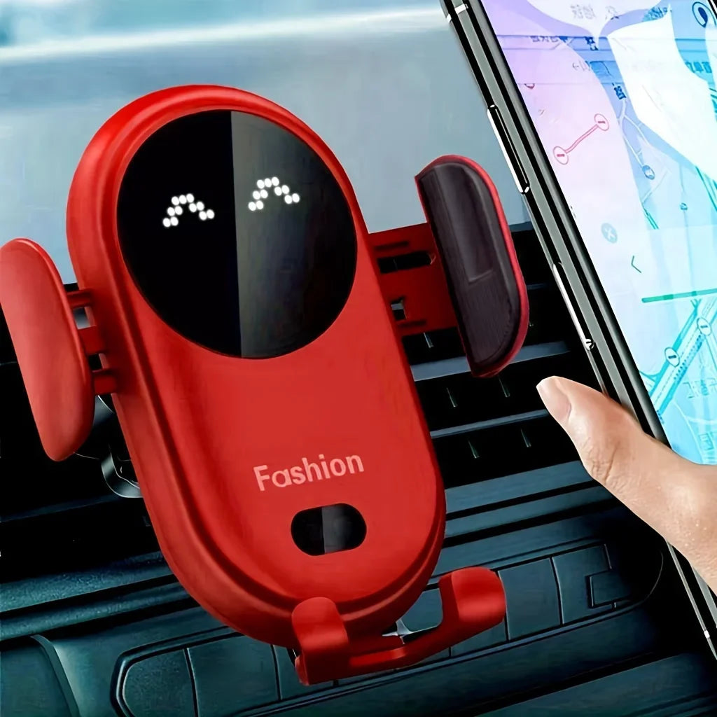 Wireless Car Charging Holder with Automatic Clamps