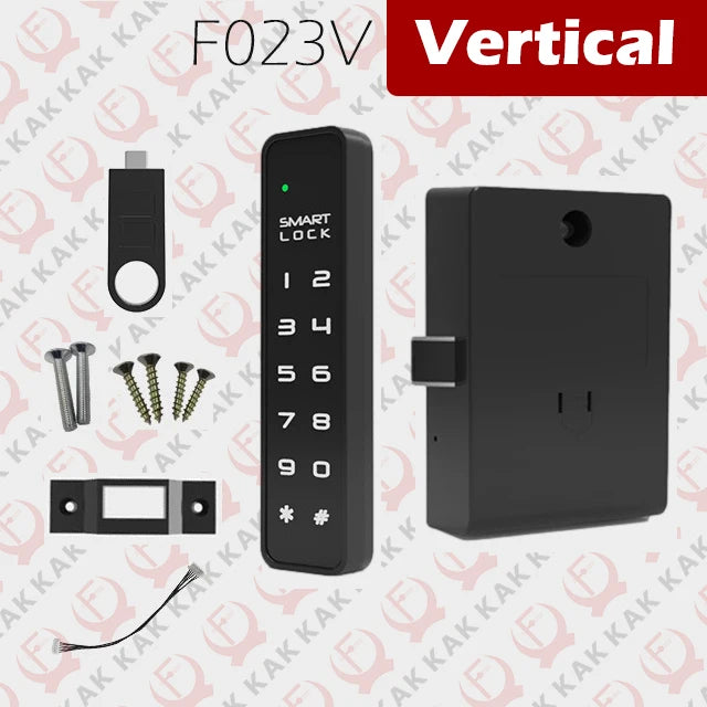 Electronic Cabinet Lock with PIN and USB-Key Access