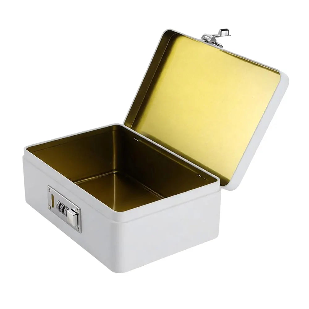 Metal Combination-Lock Storage Box