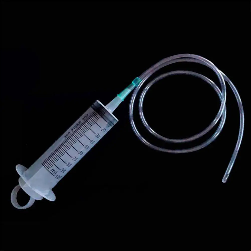 Jeringas de Gran Capacidad, Aguja Reutilizable, Cuerpo con Escala, Bomba de Aceite de Aspiración y Vacío, Pistola Extractora