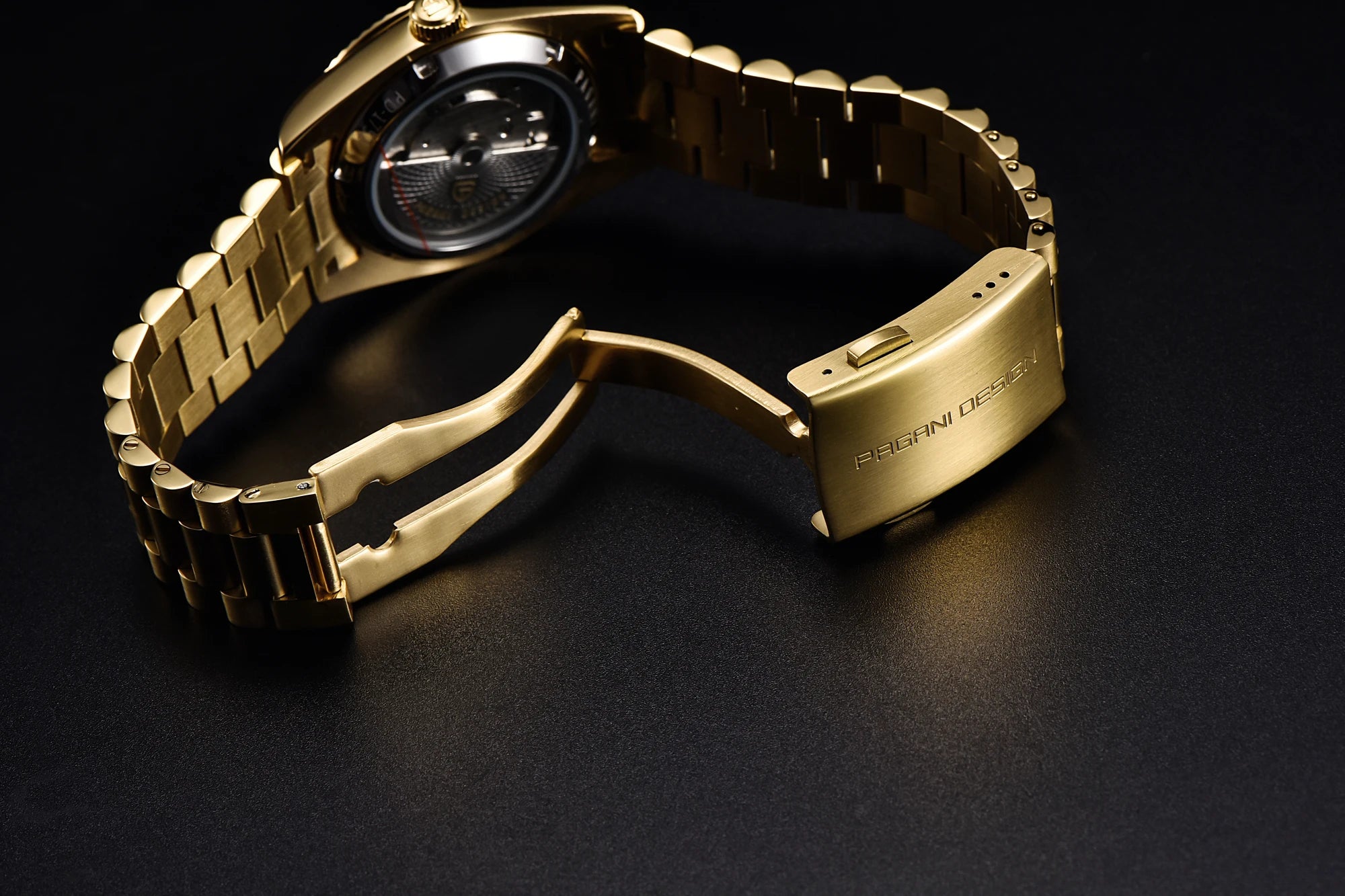 Pagani Design 36mm Automatic Watch Sapphire Steel 10Bar