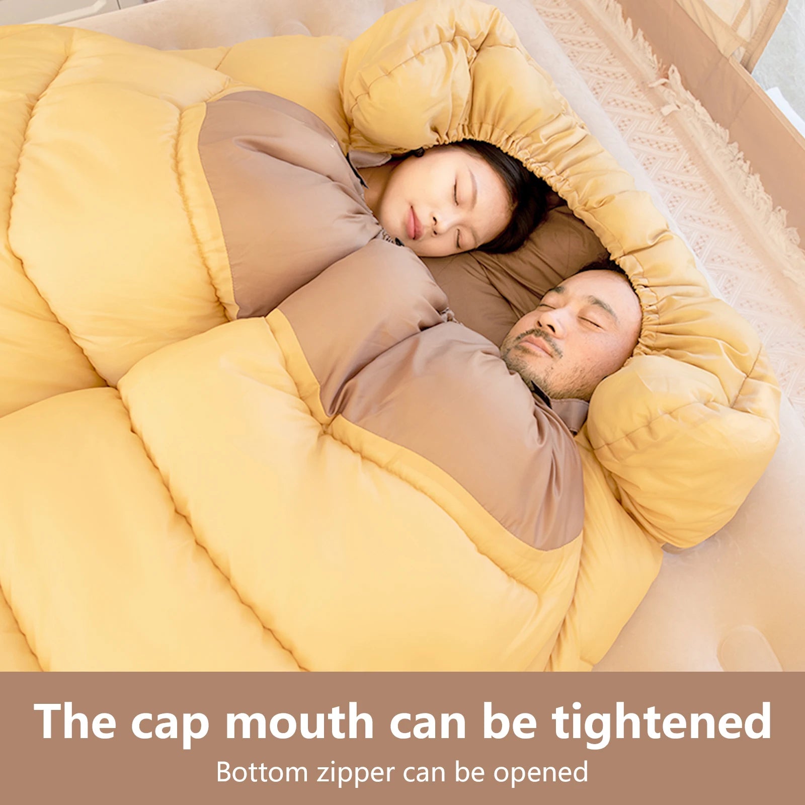2 Person Sleeping Bag for Camping and Travel
