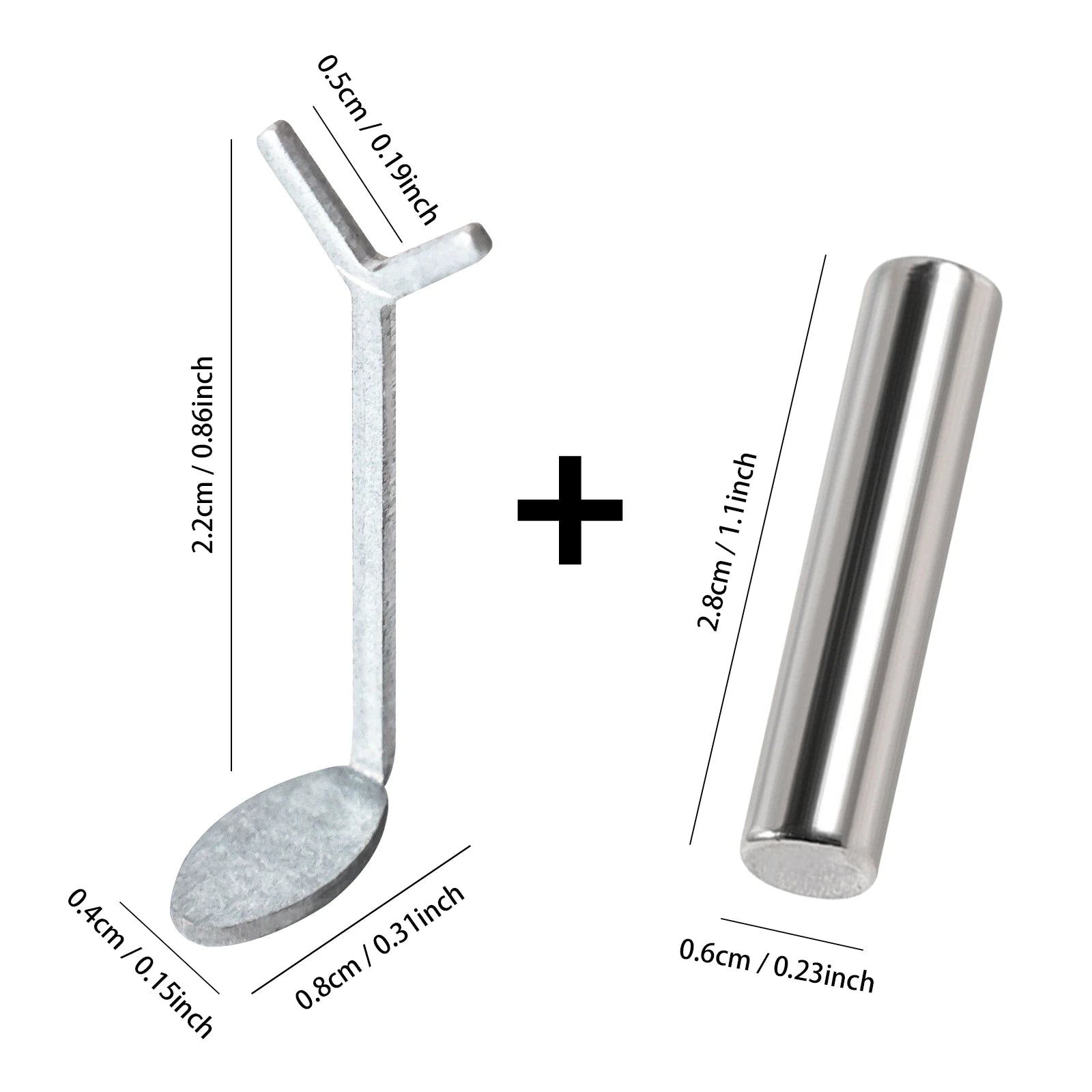 Y-Shaped Cat Eye Nail Polish Magnet Rod Combination Set Nail Art DIY Love Heart Effect Gel Polish Magnet Rod Tool Set