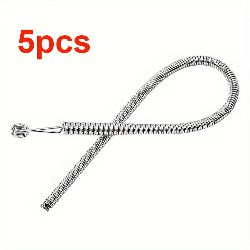Bendable Spring Drawstring Threader Clip Pants Hoodies Elastic Band Lace Cord Flexible Drawstring Thread DIY Sewing Accessories