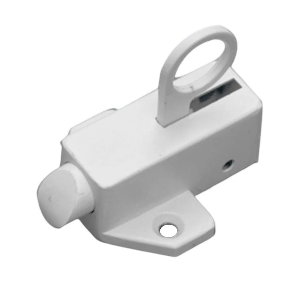 مزلاج دفع وسحب زنبركي ذاتي من الألومنيوم