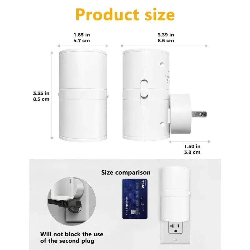 LED noční světlo do zásuvky se soumrakovým senzorem, 3 barvy