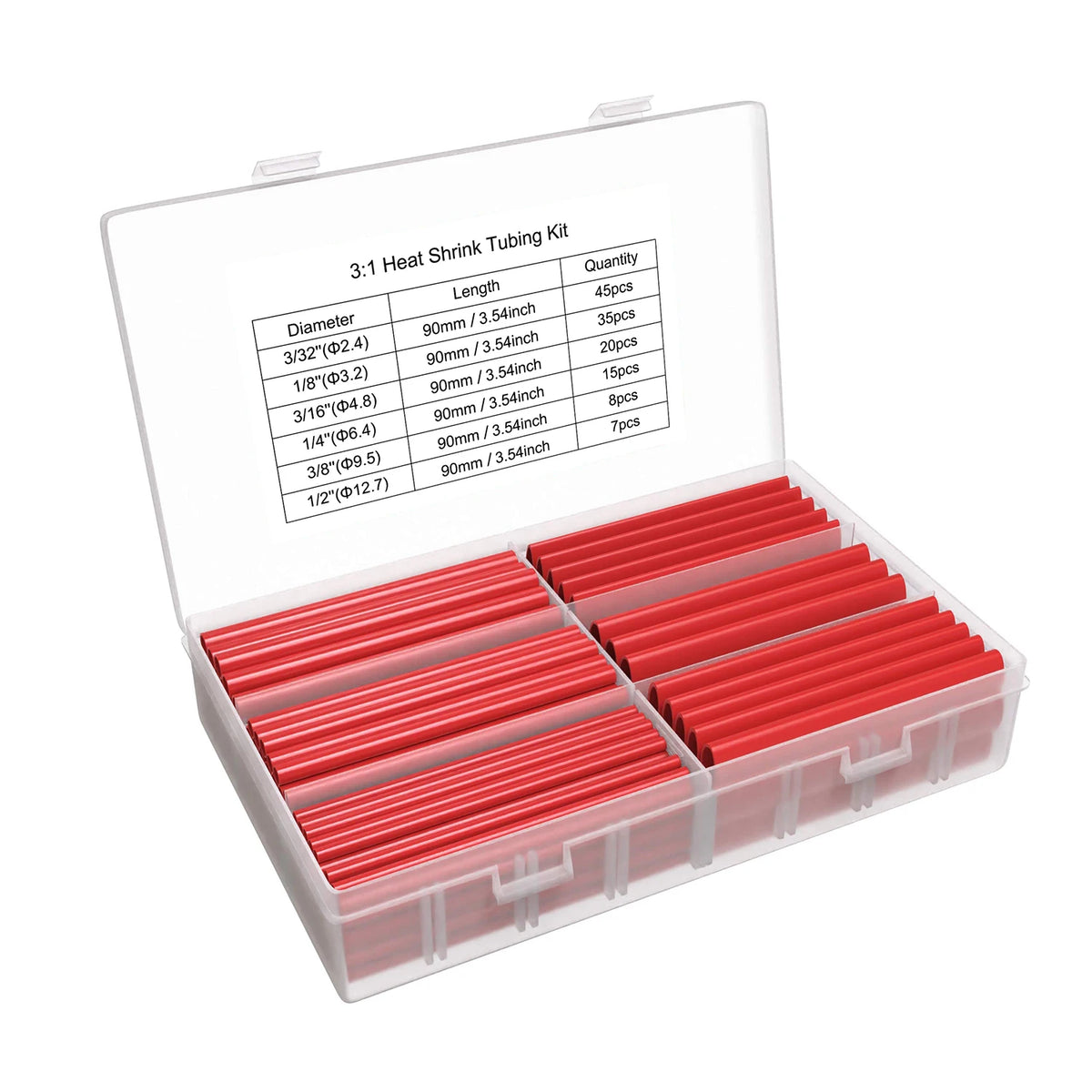 Adhesive-Lined Heat-Shrink Tubing Assortment