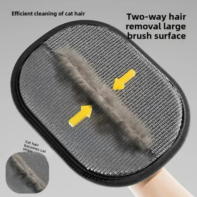 Efficient Pet Hair Cleaning Gloves Depilation Brushing Tools For Dog Cat Grooming Soft Brush Removes Hair From Sofa Carpet