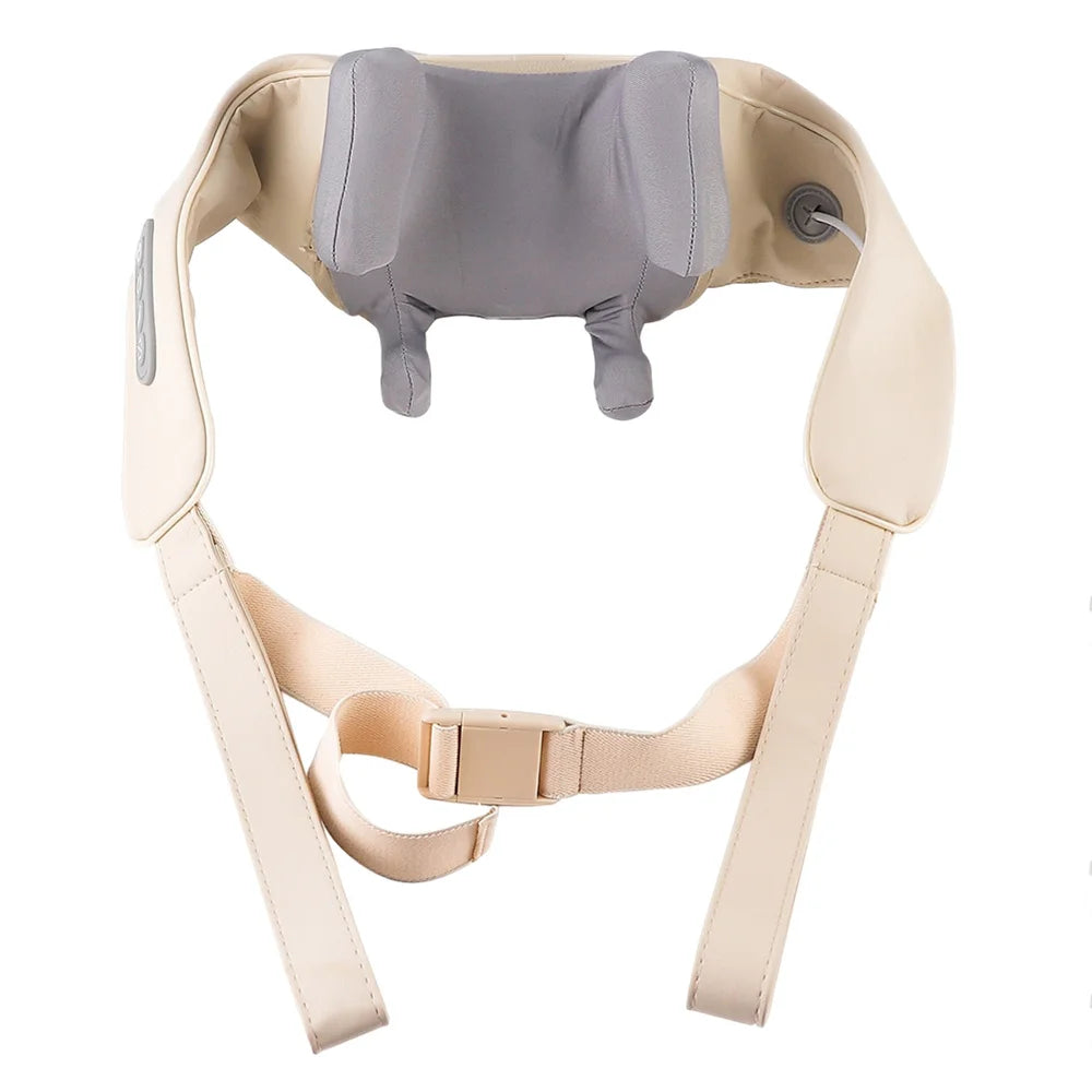 Foreverlily 26W Brushless Motor Neck And Shoulder Massager Wireless Shoulder And Back Kneading Massage Shawl Neck masajeador