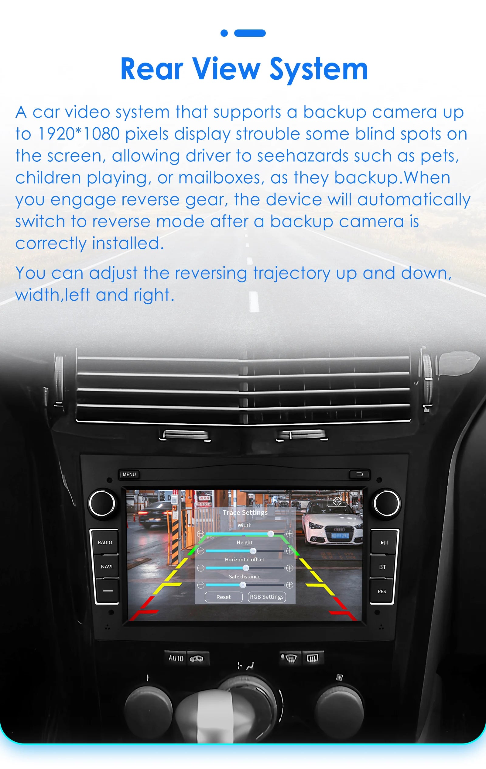 HIZPO 7-Inch Android Car Radio with CarPlay for Opel