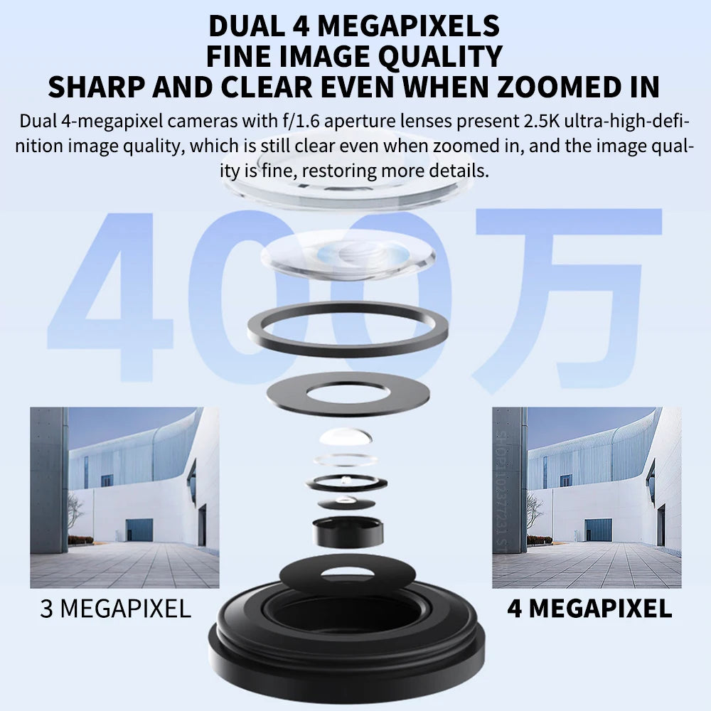 Xiaomi Udendørs CW500 Dobbelt Kamera Sikkerhedssystem