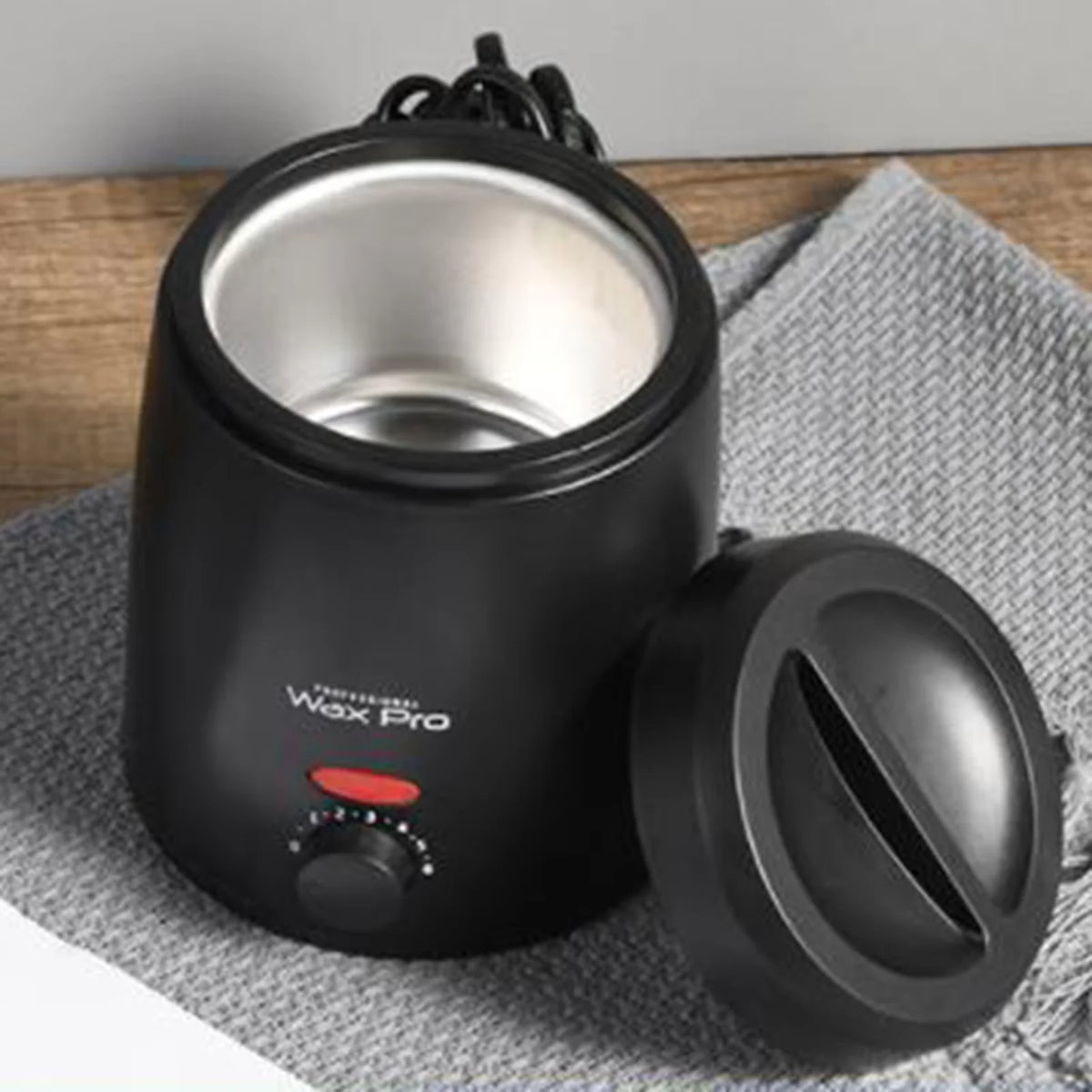Nastaviteľný elektrický ohrievač vosku s objemom 200 ml, 35 W