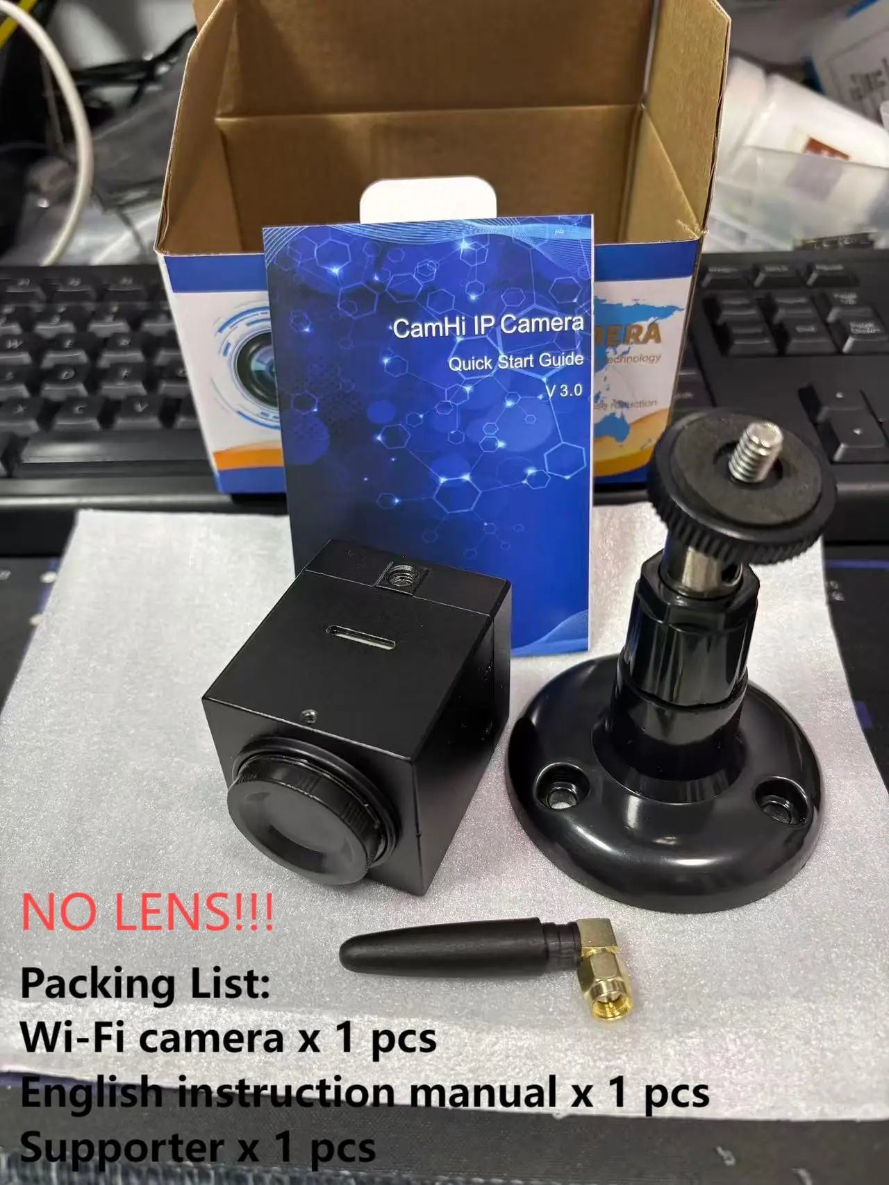 5MP IMX307 WiFi Mini IP Camera with 5x Optical Zoom