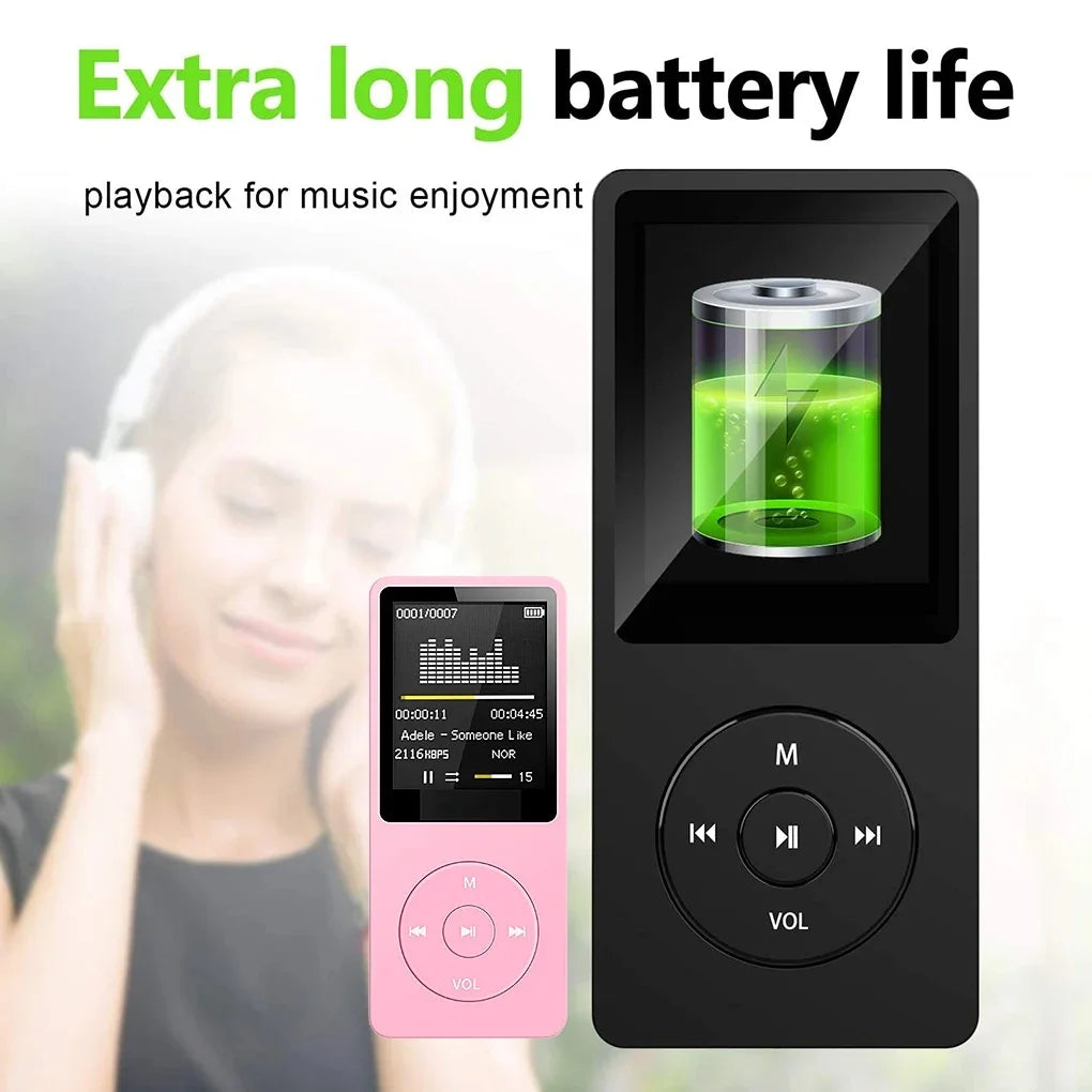 Wiederaufladbarer Taschen-MP3-Player