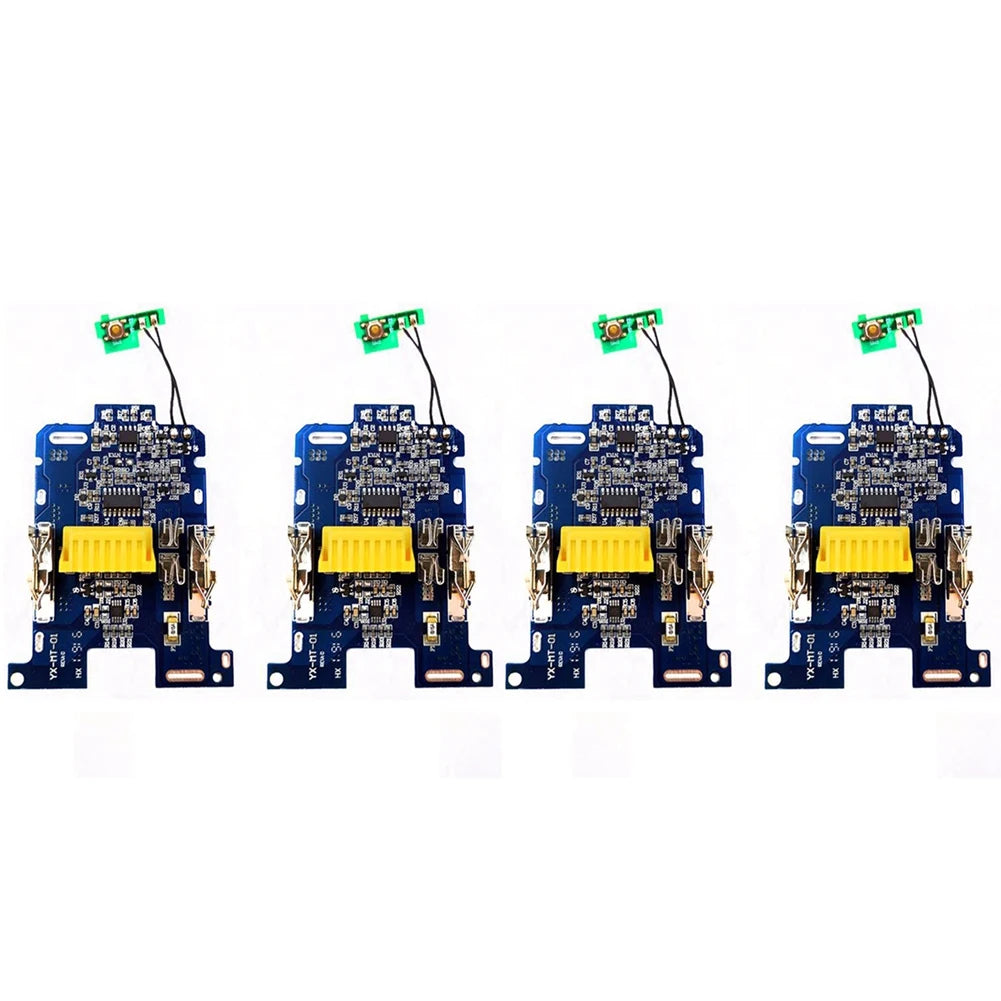 BMS-beveiligingsprintplaat met vier stuks voor Makita 18 V-accu's