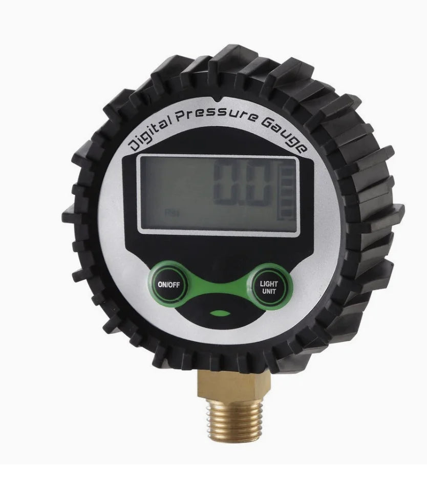 Manómetro digital de 200 PSI con LCD