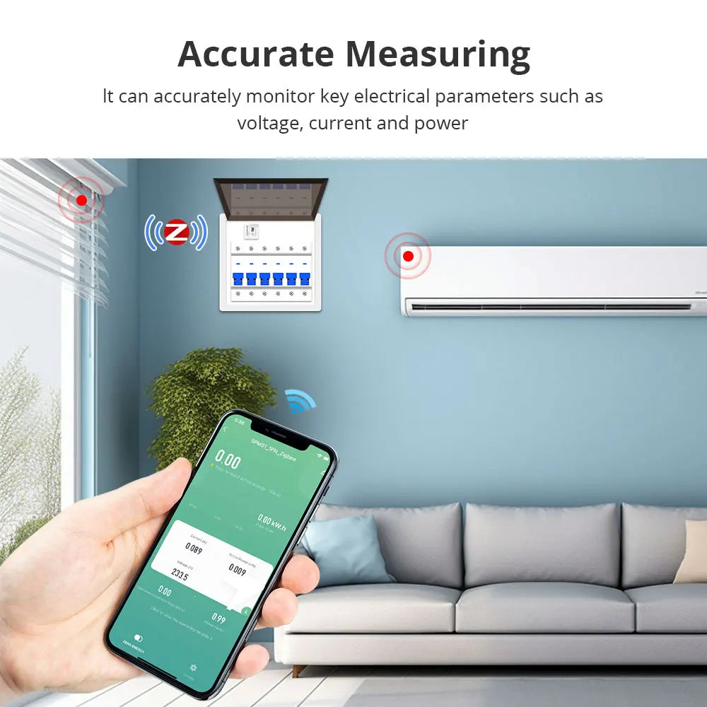 Měřič energie SPM01 Zigbee