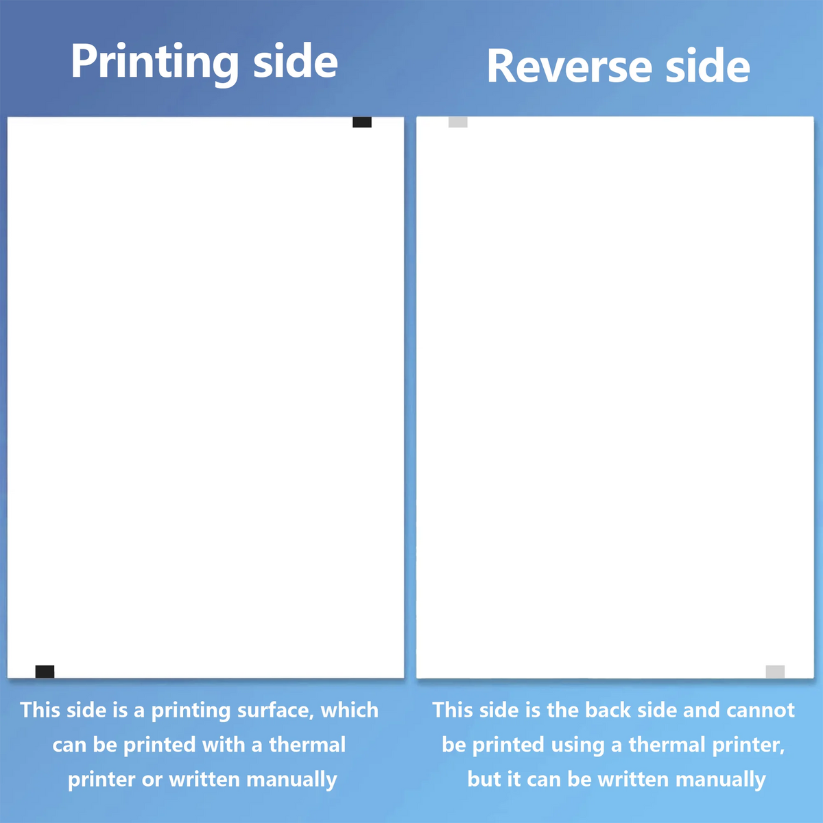Thermisch printerpapier A4 - 100 vellen