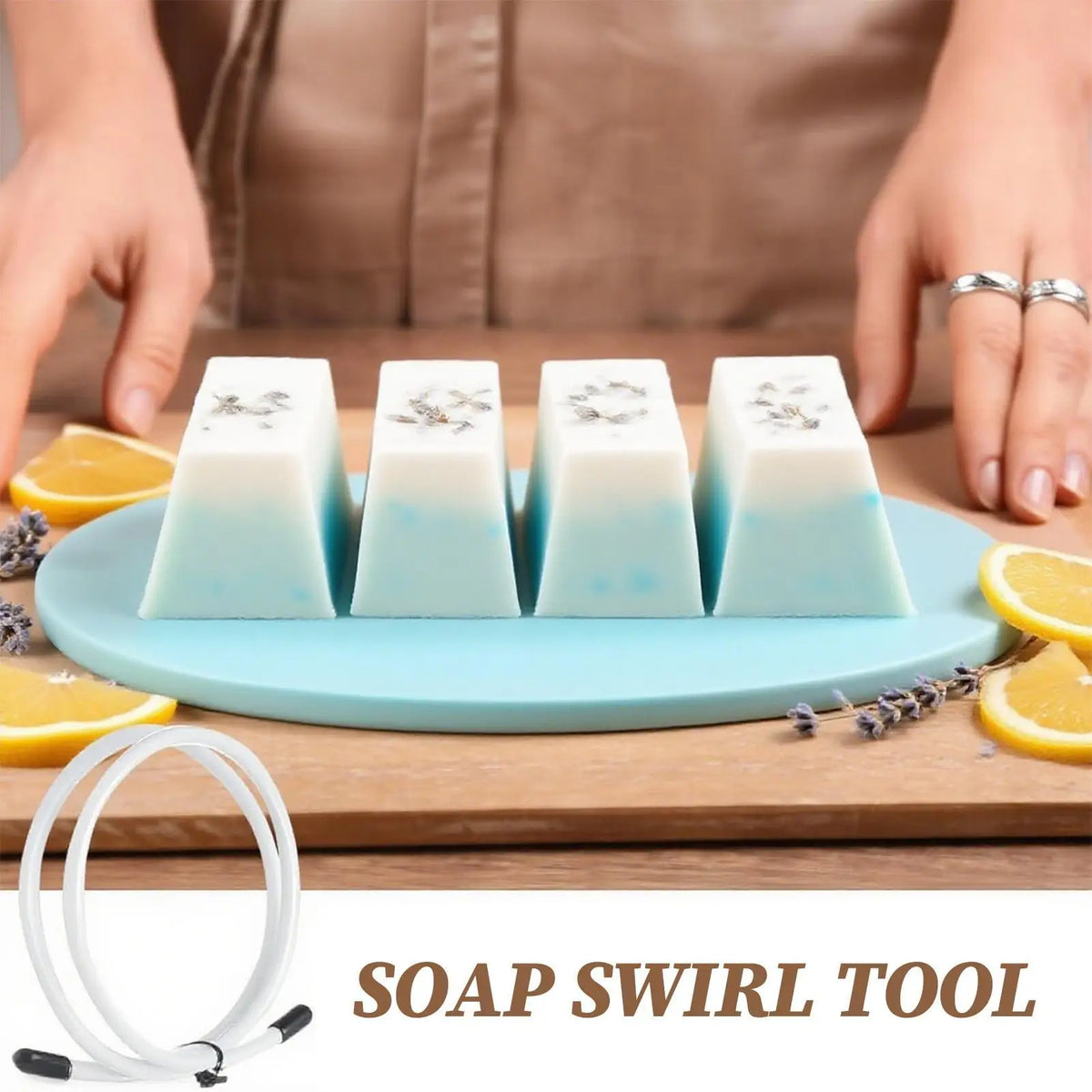Bendable Soap Swirling Tool