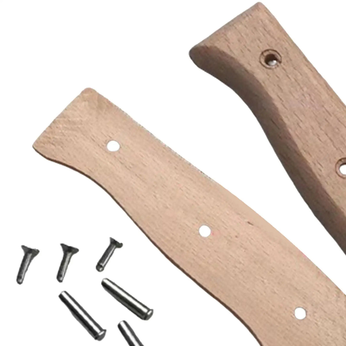 Set di manici sostituzione in legno per coltello da cucina, 13 cm