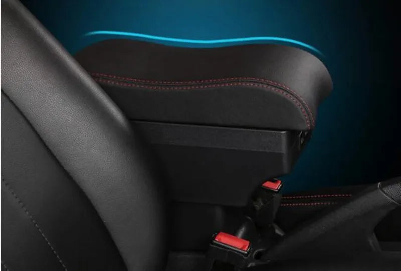 Universal Car Armrest box Universal Model Armrest Car Accessories Storage Box Retrofit parts Increase Relieve Fatigue