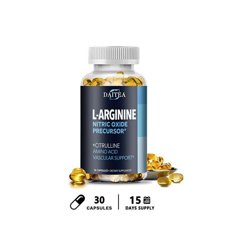 L-Arginine Supplement Capsules