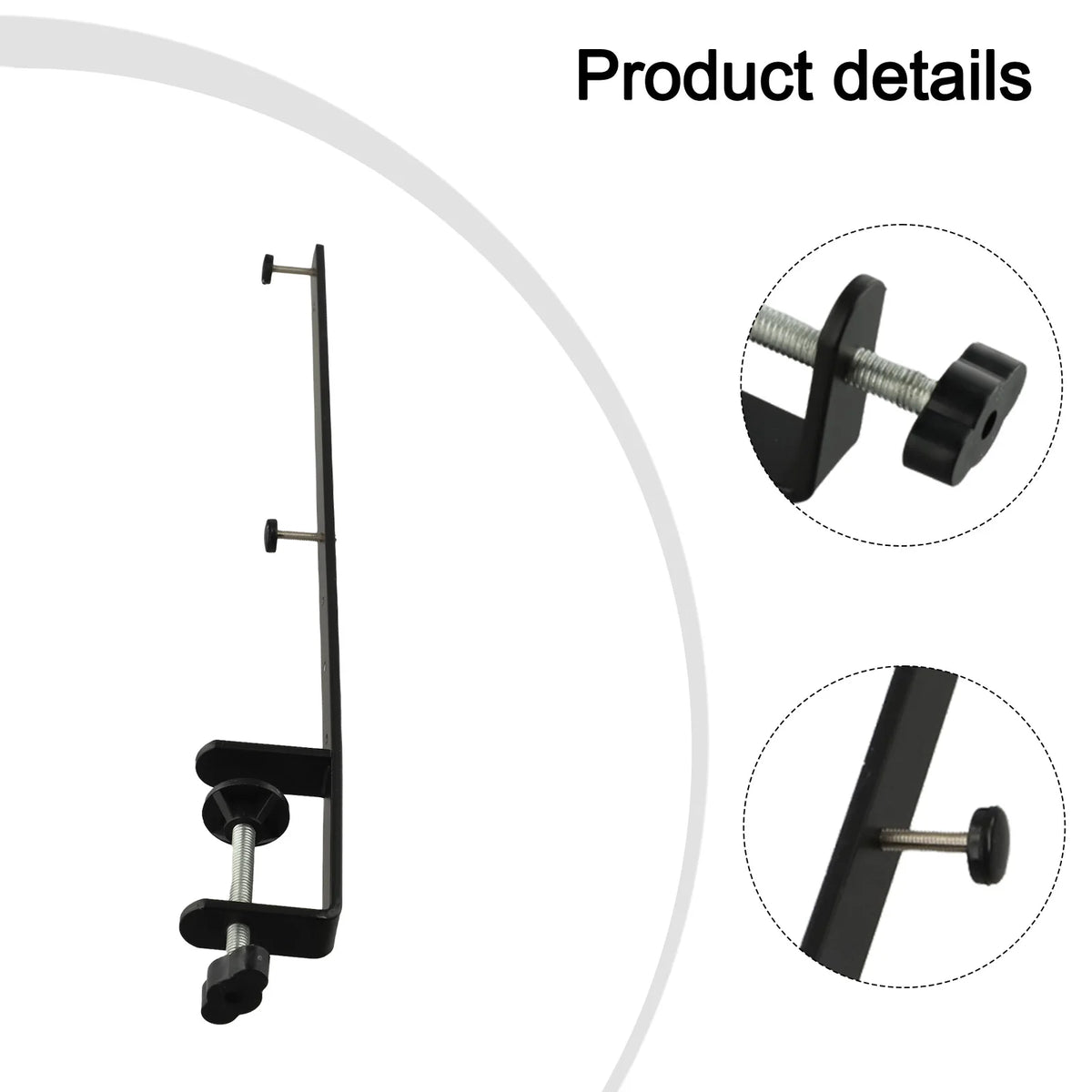 Adjustable Desk Clamp for Pegboards