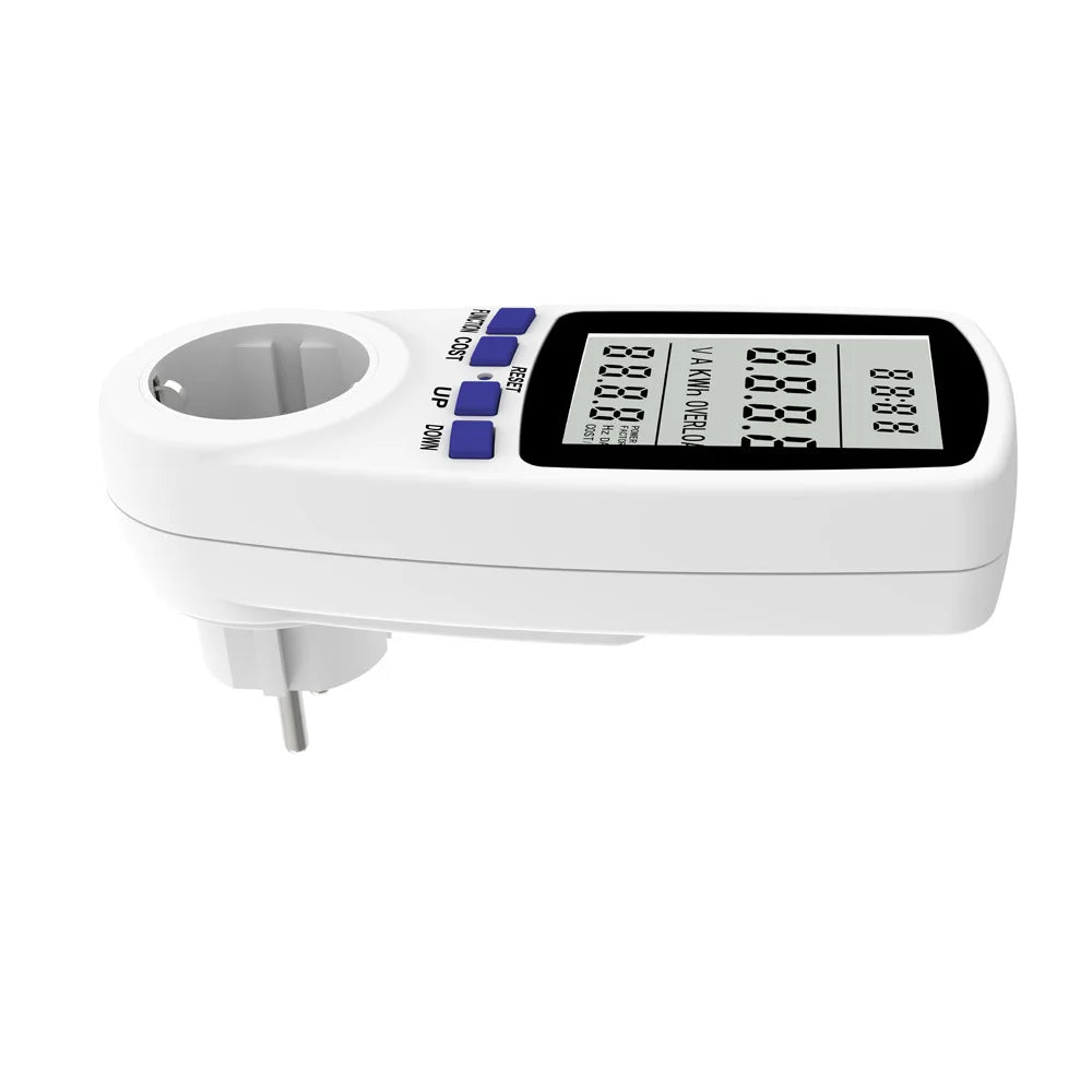 EU Plug-In Digital Power Meter