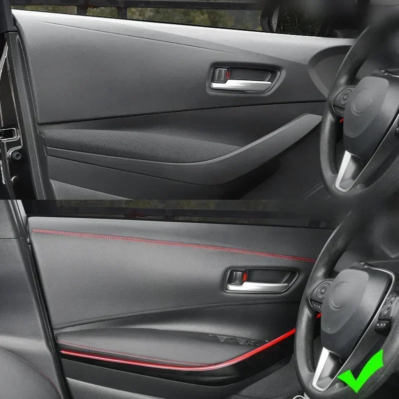Self-Adhesive Car Interior Trim Line for Doors and Dashboard