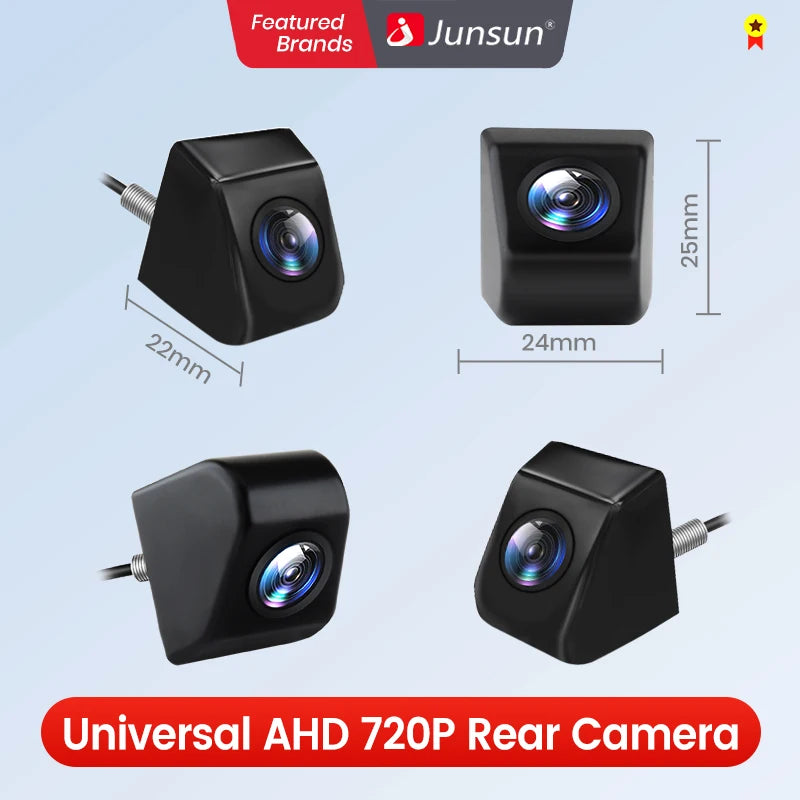 AHD 720P Waterproof Rearview Camera with 140° Wide Angle