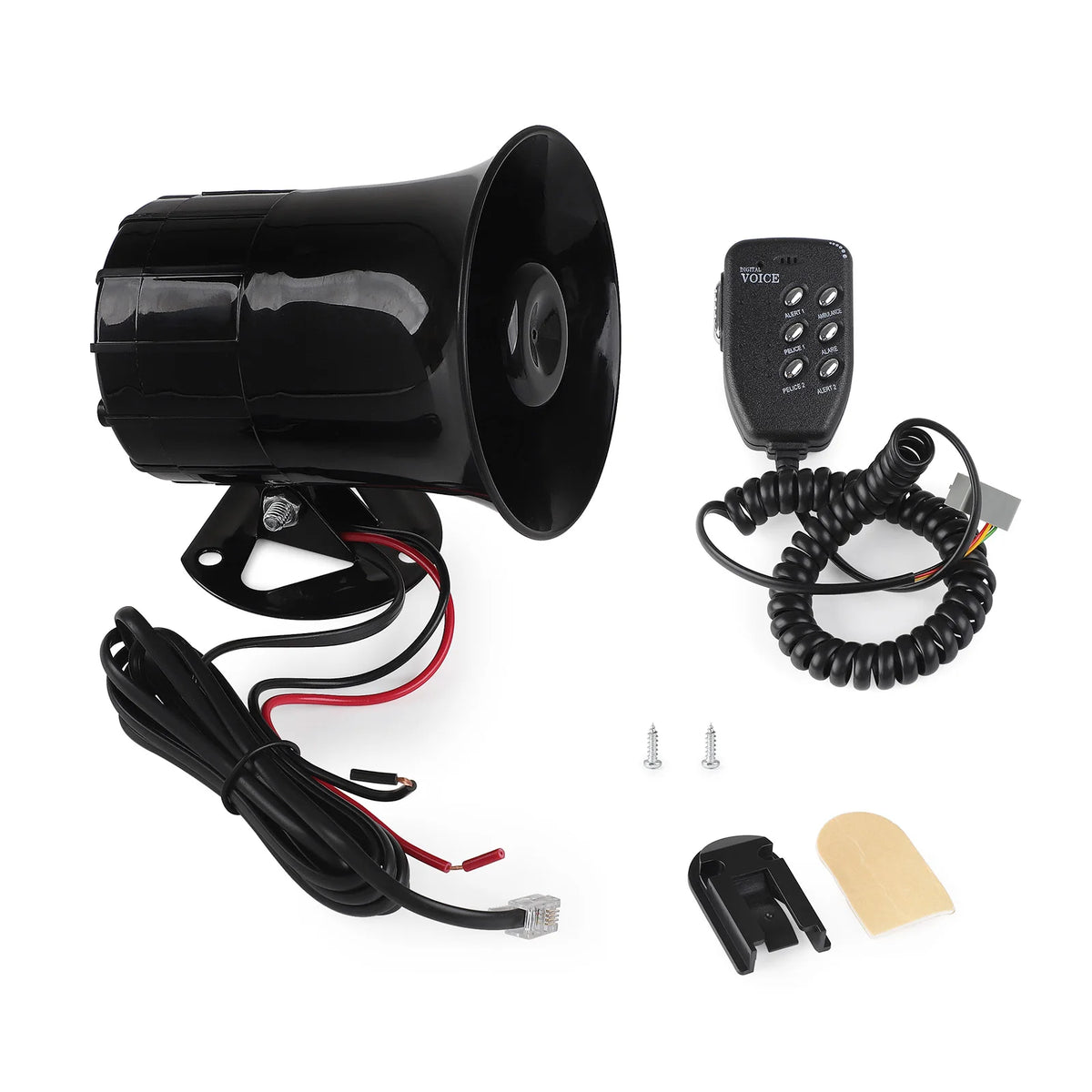 Bocina de seis tonos de 12 V KX-5006 con micrófono