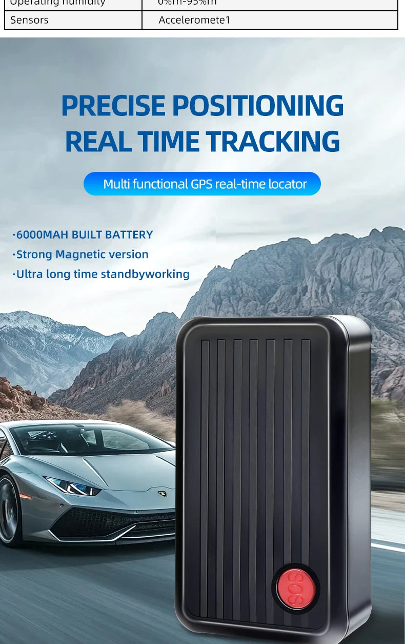 4G GPS Tracker with Real Time Tracking EC11B Trakerking GSM Anti-Lost Locator Remote Vehicle Positioning