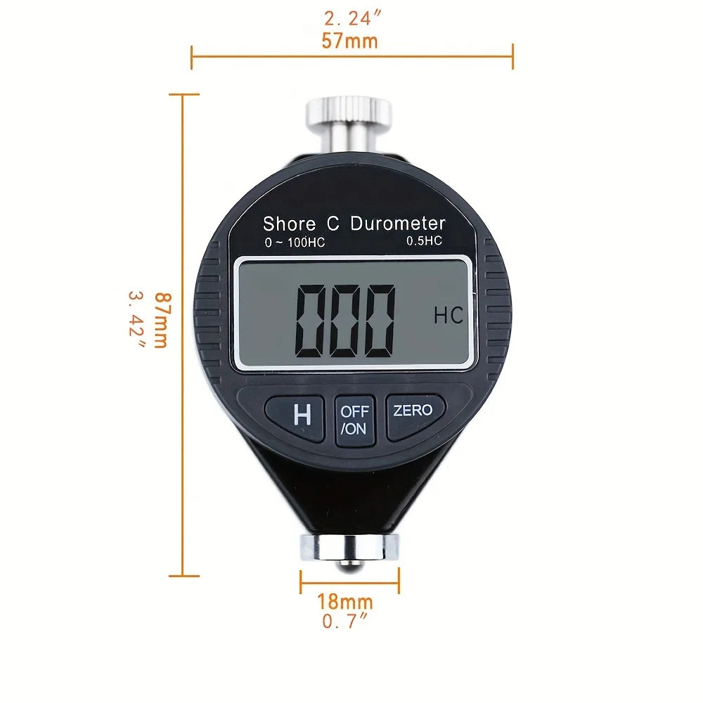 Digital Shore Durometer - A, C or D Options