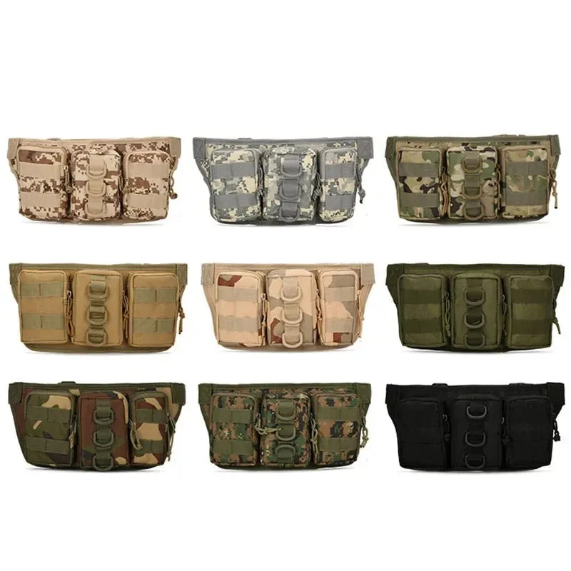 Multi-Pocket Outdoor Waist Bag