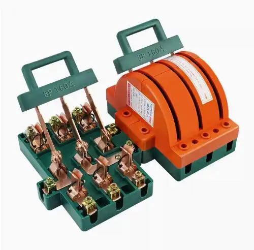 2-polet vendebryter med dobbeltkast, 32 A 63 A 100 A 220 V, høyeffekt, elektrisk vendebryter til husholdningsbruk