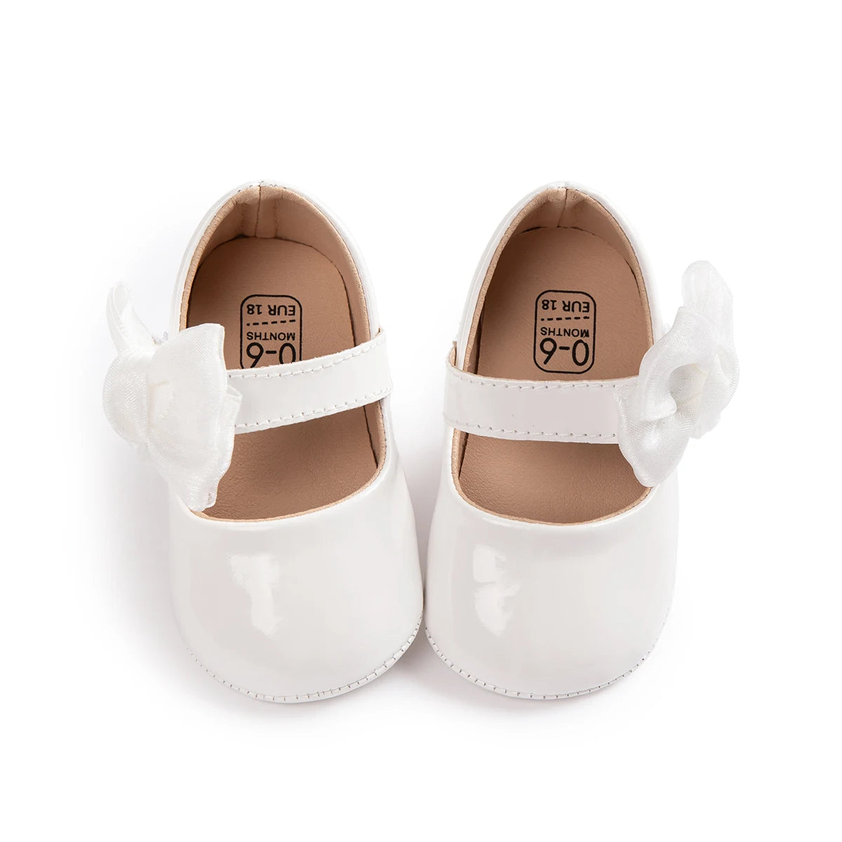 Baby Princess PU Toddler Shoes with Bow