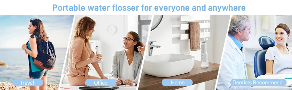 Cordless Electric Water Flosser for Powerful Everyday Oral Care